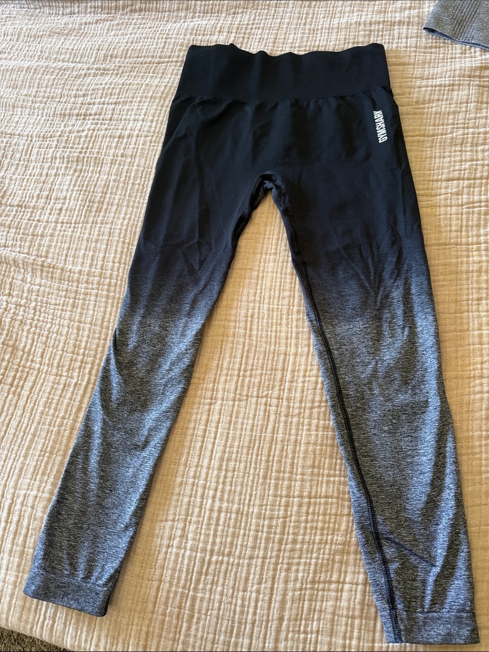 Gymshark Black to Gray Ombre Leggings